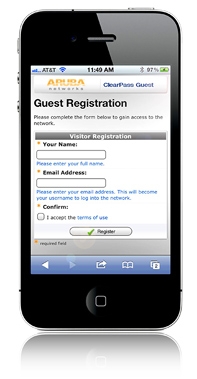 clearpass mobile